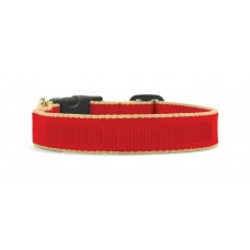 Color Market (Green Market) Red And Tan Cat Collar